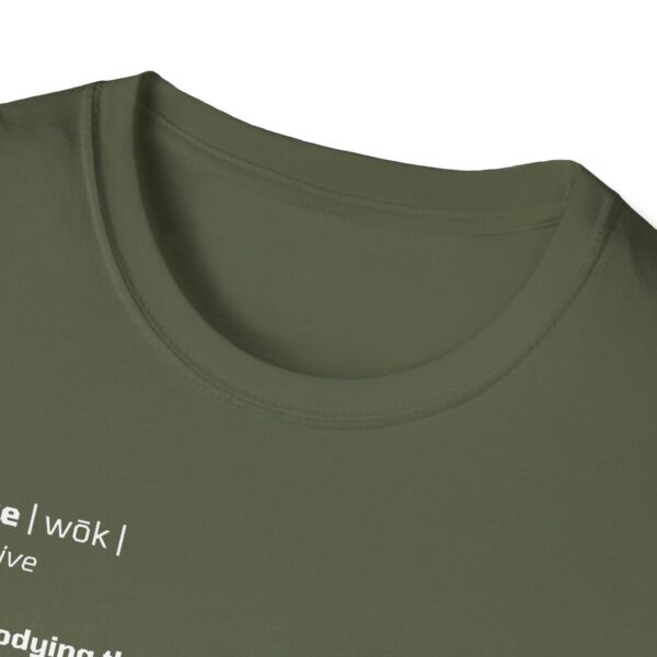 The Definition of Woke - Unisex Softstyle T-Shirt - Image 18